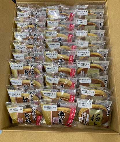 どら焼3種セット30個入<北海道小豆・極上・栗>