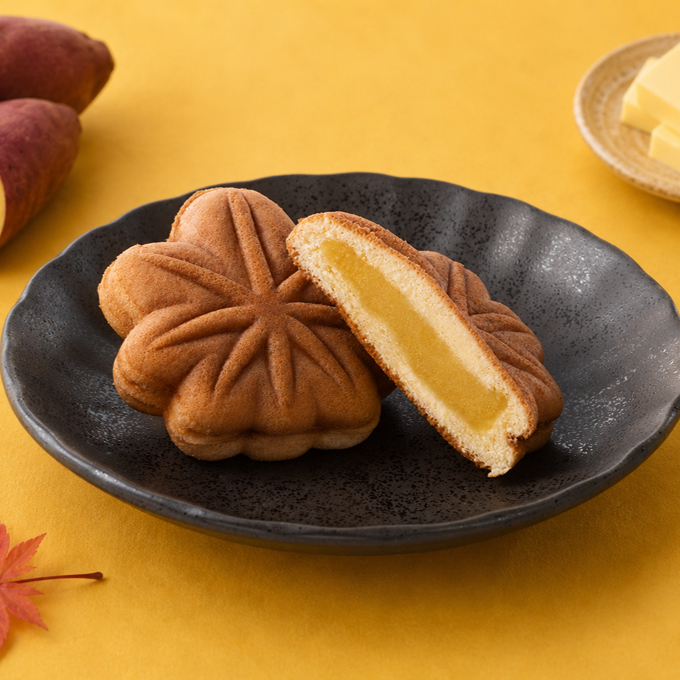 [8月発売予定]おいもバターもみじ18個入【2026年10月中旬まで】