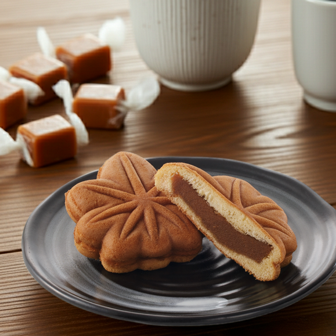 塩キャラメルもみじ15個（もみじ饅頭）【2026年7月中旬まで】