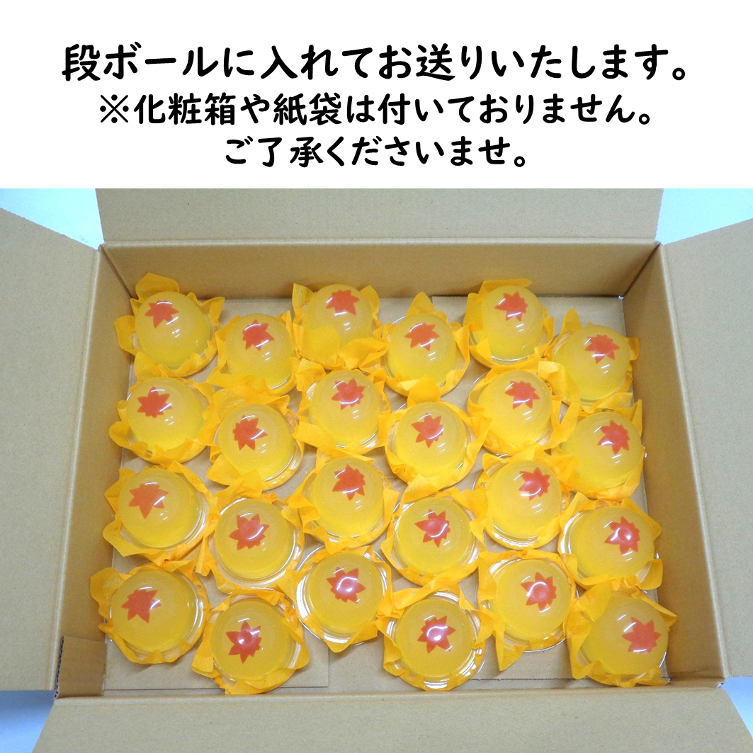 秋の味わいゼリー（梨）24個入