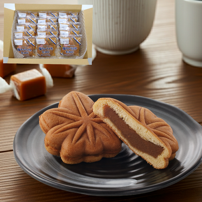 塩キャラメルもみじ15個（もみじ饅頭）【2026年7月中旬まで】