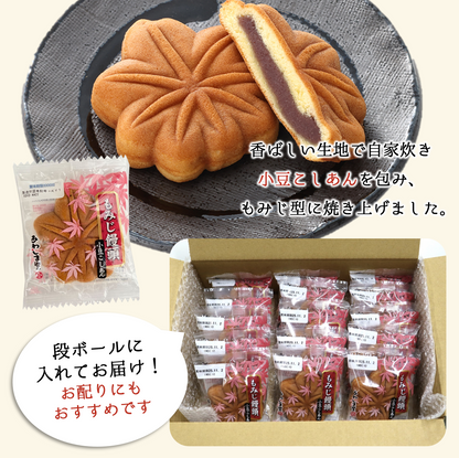 もみじ饅頭15個入（自家製小豆こしあん）