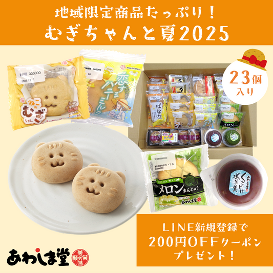 和菓子セットむぎちゃんと夏2025