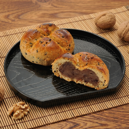 ごまとくるみの香ばし饅頭２０個【自家製粒あん】