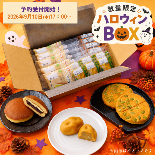 ＜予約商品・数量限定＞2026ハロウィン和菓子BOX