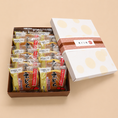 栗どら(箱入り)10個入【ギフトにおすすめ】