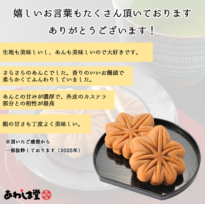 もみじ饅頭15個入（自家製小豆こしあん）