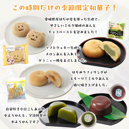 和菓子セットむぎちゃんと夏2025