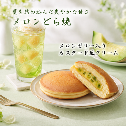 [冷蔵]夏どら詰め合わせ（珈琲・メロン・ラムレーズン）【2026年6月25日 17：00まで】