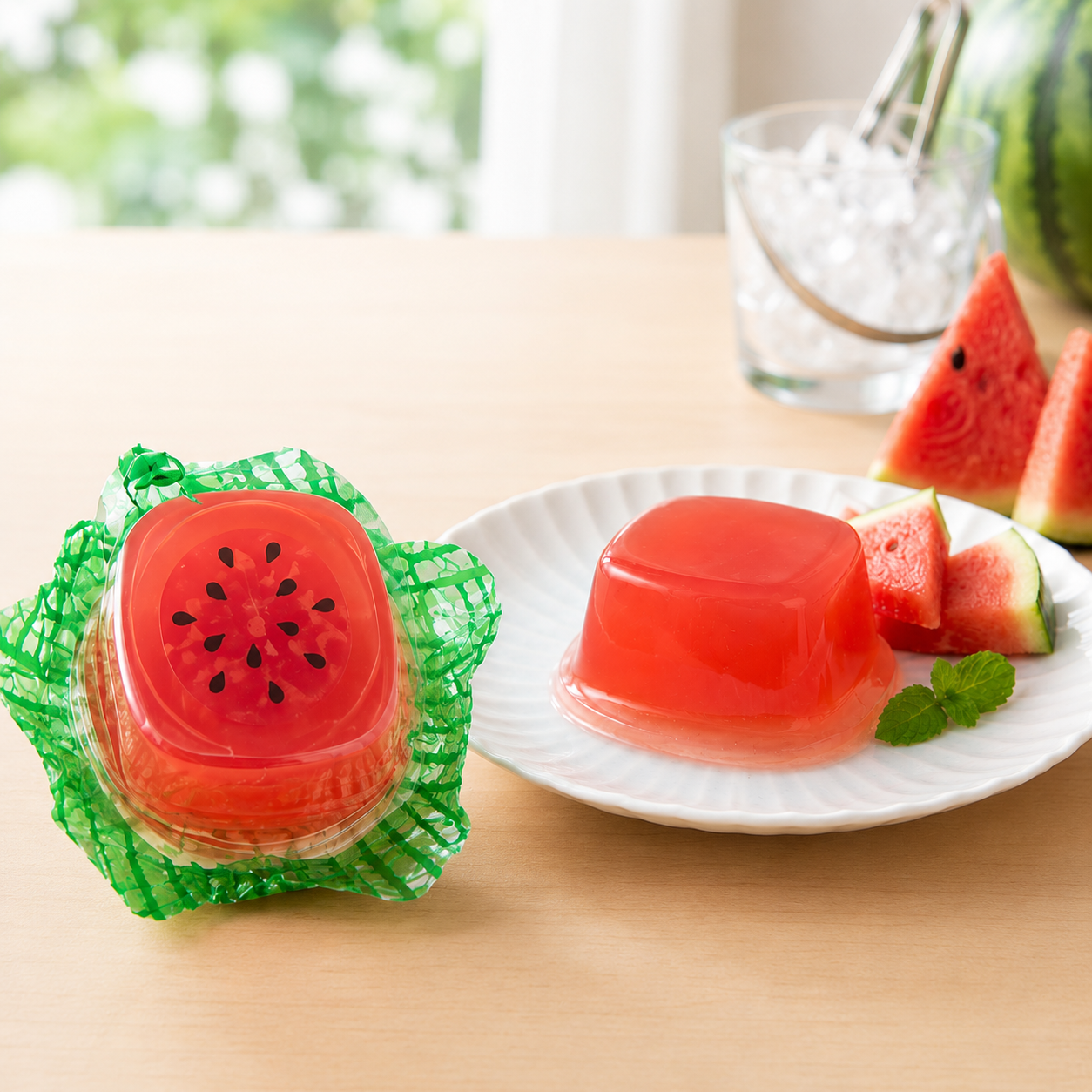 スイカゼリー｜ご家庭用に【夏限定ゼリー】