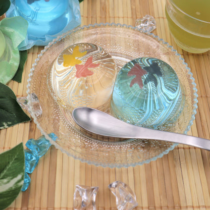 竹かご入り金魚ゼリー6個【まるで金魚鉢のような夏限定ゼリー】
