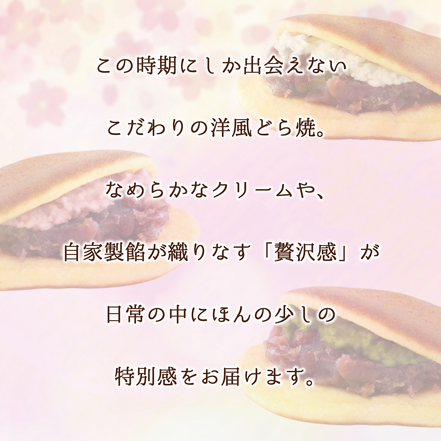 極味逸品どら焼３種詰合せ２１個入(塩バター・抹茶・桜)【2026年4月中旬まで】
